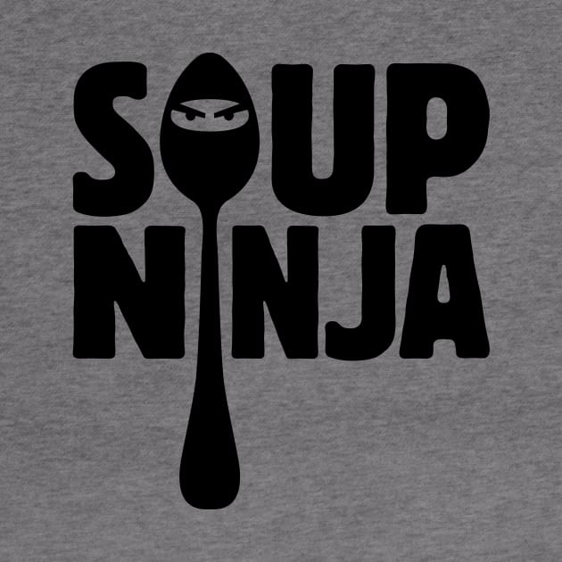 SOUP NINJA (for lighter shirts) by SmayBoy